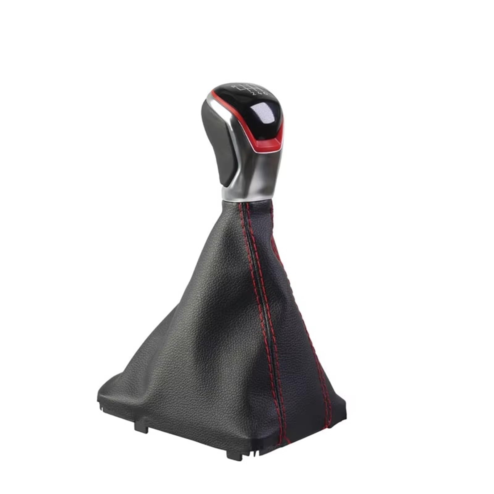 CPDDNGZMKK Gear Shift Knob Lever 5/6 Speed Change Shifter Handball with Gaiter Boot Cover 5H1 711 113 5H1711113 Gear Lever Shift Knob for Golf 8 MK8 Manual