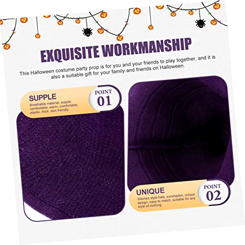 BESTYASH Witch Hat Bucket Hat Hat Party Witch Hat Foldable Wizard Hat Witch Caps Witch Hat Party Favors Halloween4