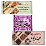 Karen Volf Kuchen 3er Set 494 g | Brownies 144 g • Drömmekage 150 g • Snöfler 200 g |...