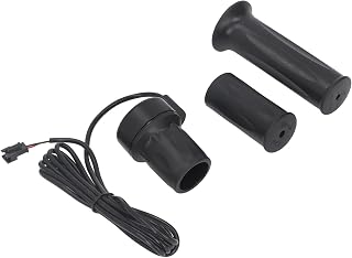 Changor Electric Bike Twist Throttle, Robust Stable 24V‑72V Electric Bicycle Accelerator Handle for Electric Bicycle for Road Bike Conversion