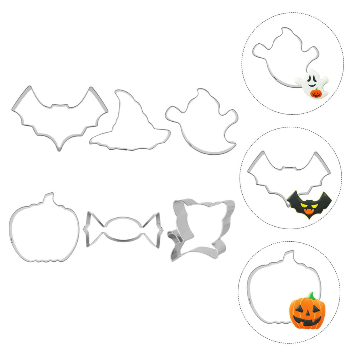 PRETYZOOM 30 Stk Halloween-schablonen Keksausstecher Form Keksstempel Spinnen-ausstecher Ausstechform Plätzchenausstecher Halloween-gebäck -keksform -fondant Backzubehör