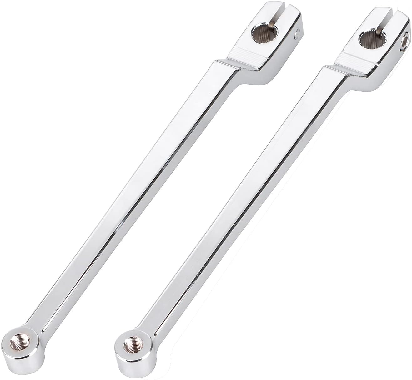 SHMT Extended Heel Toe Shift Shifter Lever 9.84" for Harley Softail FL 1986-later, Touring 1988-later, Trike models 2008-later