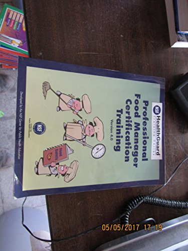 Professional Food Manager Certification Trainin... 0967581761 Book Cover