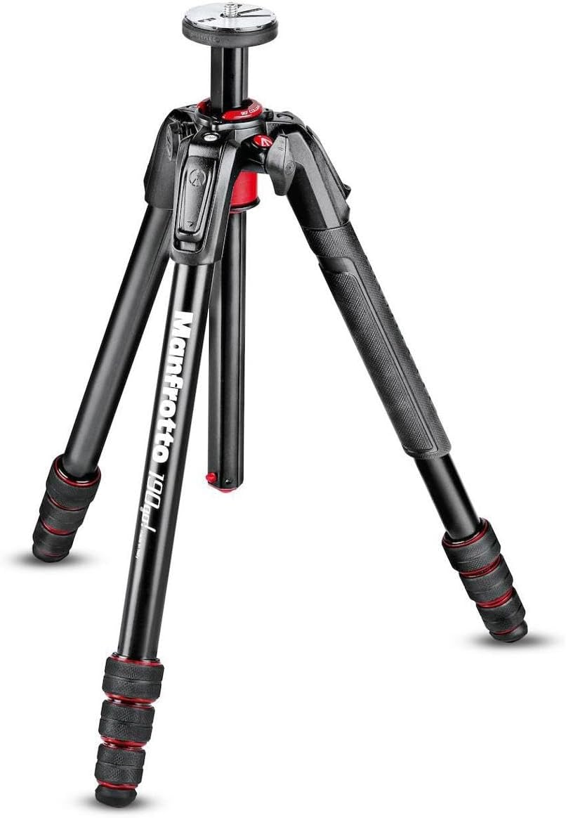 Manfrotto 190 Go! M-Series Carbon Fiber 4-Section Tripod (MT190GOC4US)