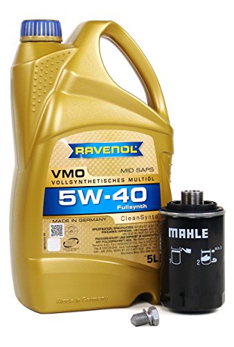 Kit de Cambio de Aceite BLAU 5W30 para Motor 4 Cilindros
