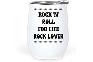 Rock N Roll for Life 12 Oz Stainless Steel Tumbler: Hey There Rock!