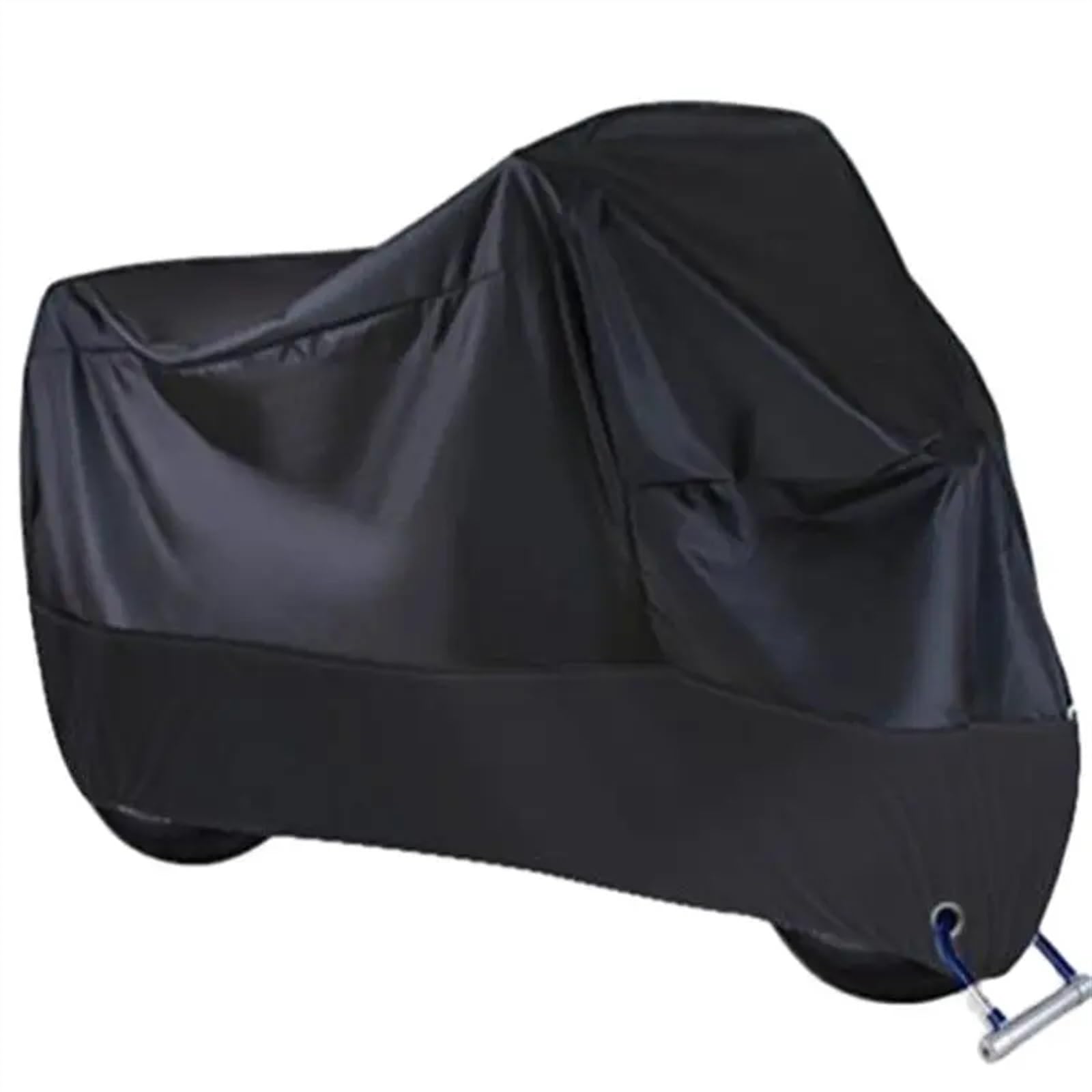 Telo Coprimoto,Copri Moto Telo coprimoto for auto, antipioggia, antipolvere, antisole, for esterni(Silver,XXXL long 2.65m)
