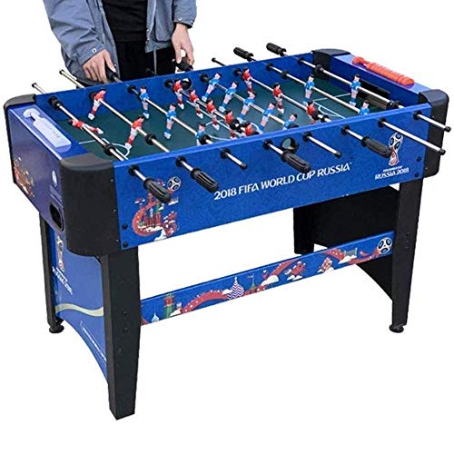 AJH - Mesa de futbolín de tamaño de competición Deportiva para multijugador, Juego en Interiores, niños/Adultos/Familia, fútbol de Mesa para niños, Mesa de Juego de f