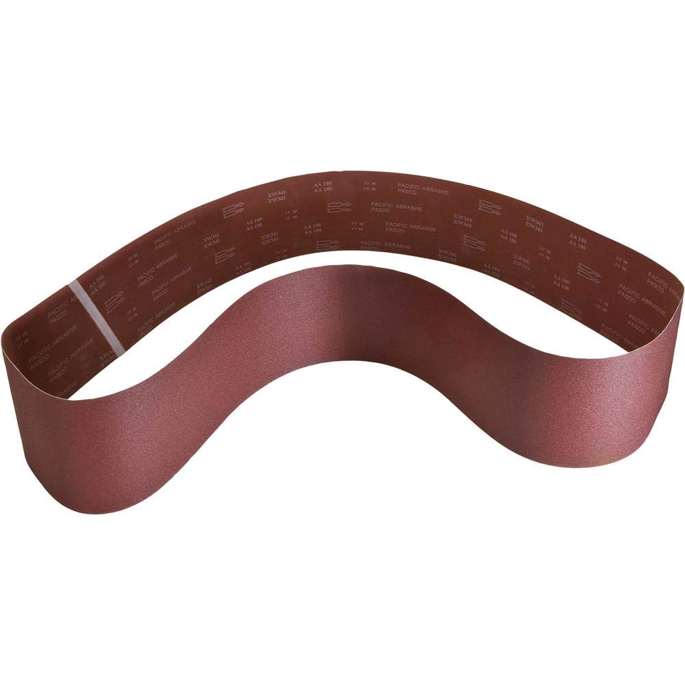 Bandes Abrasives 100 X 915 Mm - Lot De 5, Grain Oxyde D'aluminium, Couleur Brun-rouge - Pour Ponçage Bois, Métal, Meubles - Universelles Et Durables - 4