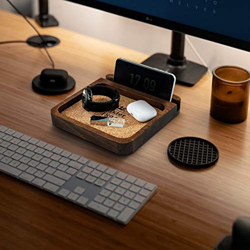 Valet Tray Catch All Tray Women EDC Tray Phone Stand Docking