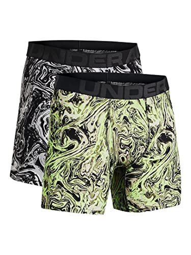 Image of Under Armour mens Multi-pack Performance Tech Boxerjock Brief, 6 inch Inseam, All-day Comfort & Soft