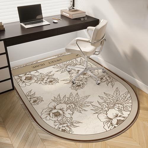 ゲーミングチェアマット 半円 チェアマット フローリング保護 滑り止め 静音 防音 大判 防汚防滑 床保護 きず防止 グラ ソフト 無味無臭 お手入れ簡単 洗える 在宅勤務 フローリング 下デスク 140x100cm