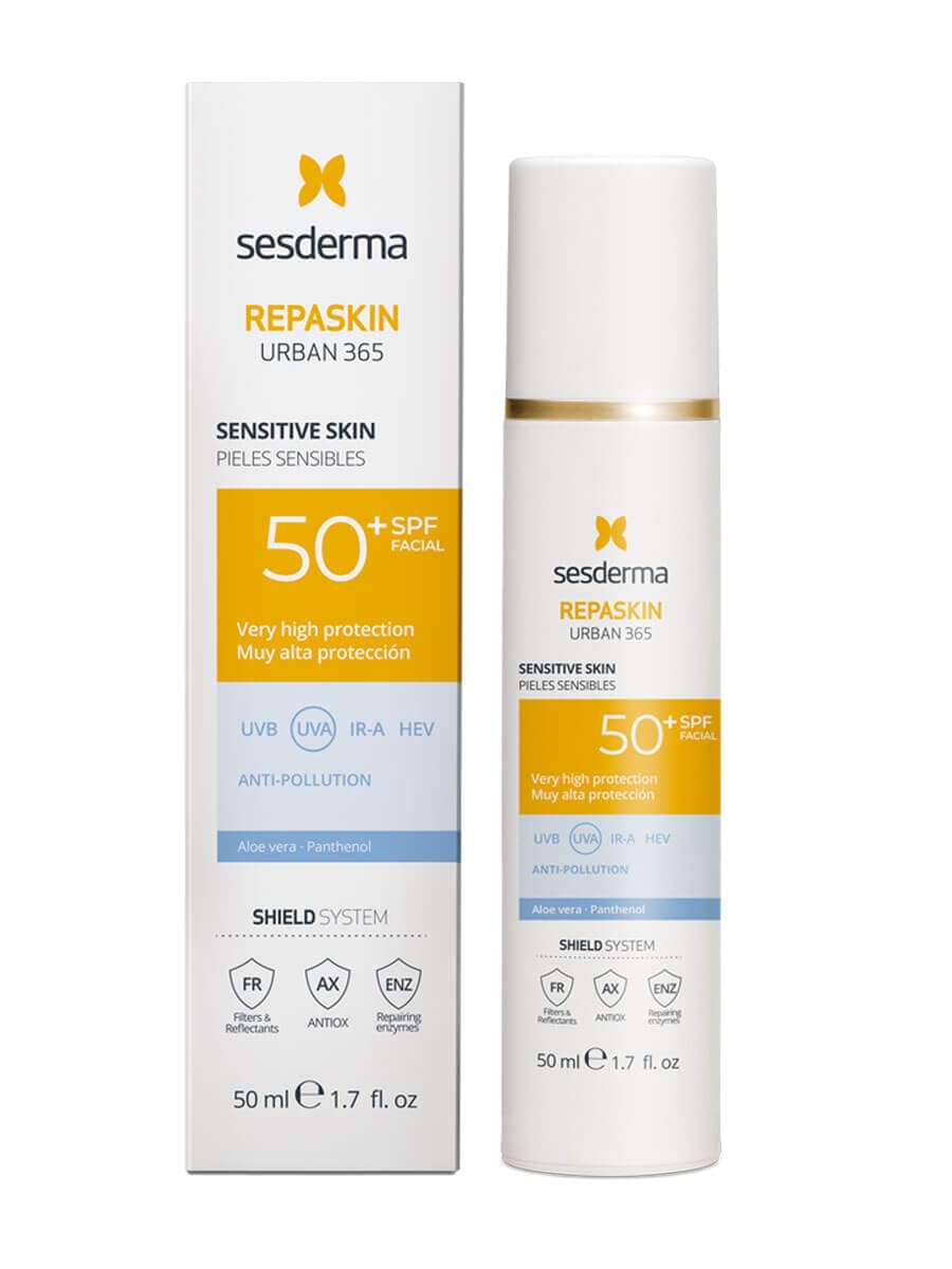 SESDERMA Repaskin Urban 365 Pieles Sensibles, Multicolor, 50 ml (Pack of 1) - Image 2