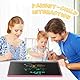 LCD Schreibtafel Spielzeug für Kinder,16 Zoll Farbenfrohes Zeichentablett, Bunte Kritzeleien, Auto-Reise-Schulspiele, Geschenke für 3-8 Jährige Mädchen Jungen(Rosa)