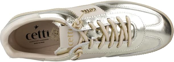 Zapatilla Mujer C1385 Piel Champagne.6