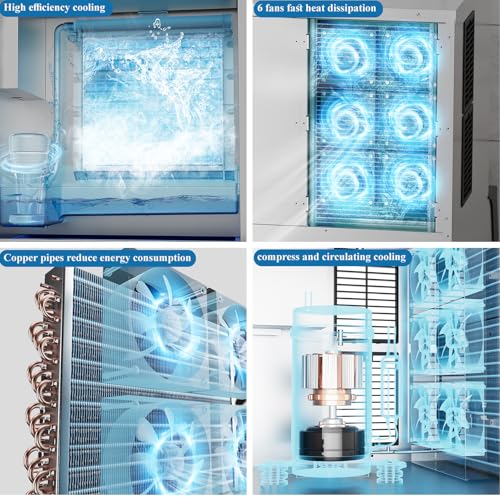 Lceky COMMERCIAL ICE MAKER 400Lbs/24H Commercial Ice Maker Machine thumb #2