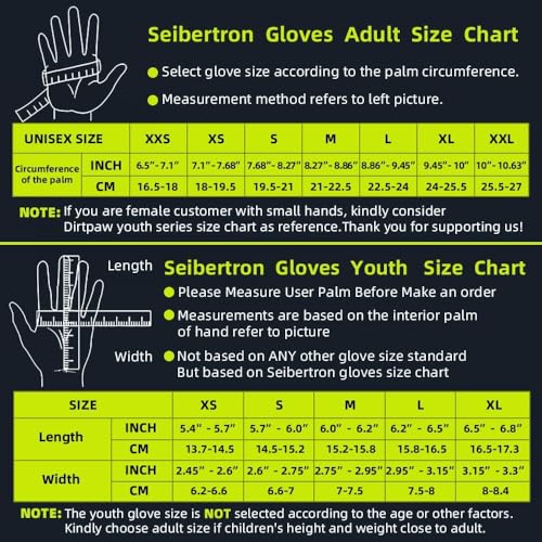 Seibertron US-FBA-DIRTPAW-XIN-BAI-L Dirtpaw Unisex Bmx Mx Atv Mtb Racing Gloves thumb #1