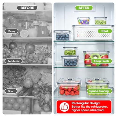 10 Pack Fruit Storage Containers - image 6