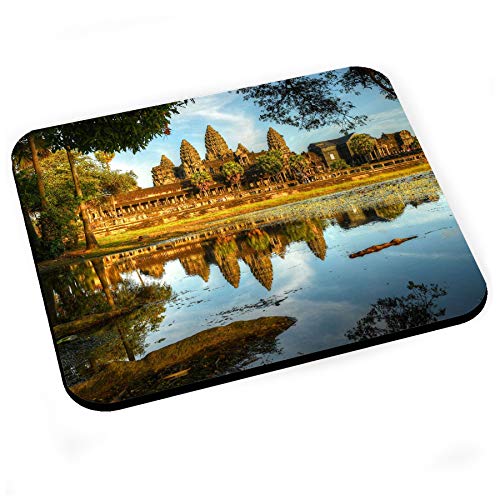 Fabulous Tapis de Souris Angkor Wat Birmanie Temple Bouddhiste Lac Monument