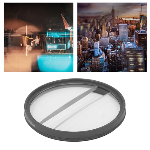 Center Field Split Diopter Effect Filter, 82mm, Multi Coating, Blurry Refraction Photography Filter - Image 2
