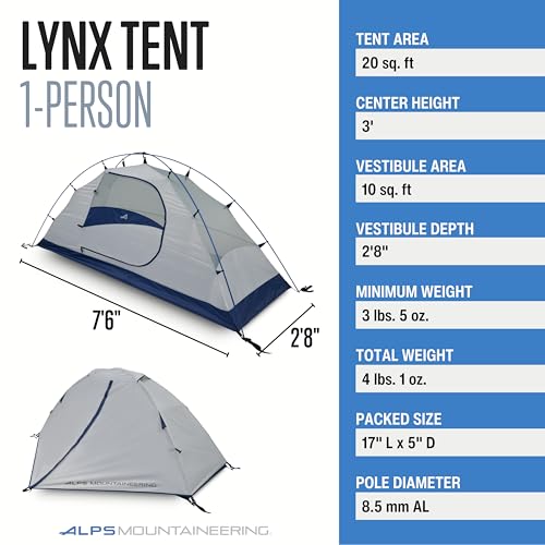 ALPS Mountaineering Backpacking-Tents Lynx 1