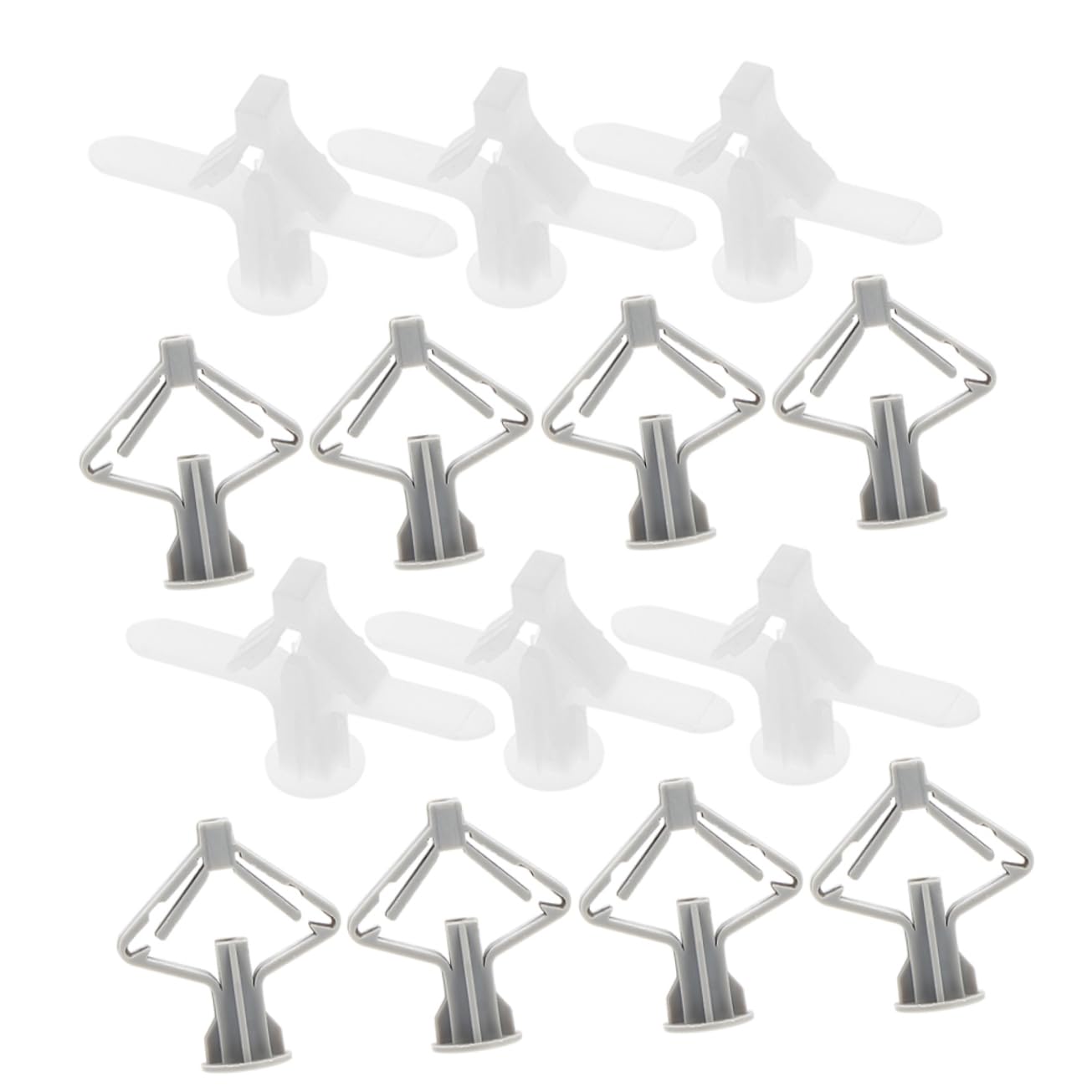 Alipis 400pc Drywall Anchor Set Self Drilling Wall Anchors Assorted Heavy Duty Wall Mount Plug