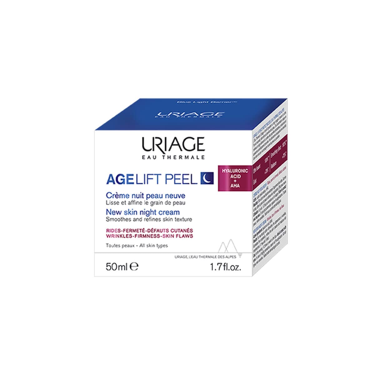 Uriage Age Lift Peel Night Cream New Skin 50ml - Image 2
