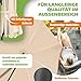 KESSER® Sonnenschirm Ampelschirm SUN Rund XL Ø330 cm, 7-Fach Verstellbar Drehbar Neigbar Kippbar Groß 360° Drehbar Gartenschirm mit Kurbel Sonnenschutz UV50+, Inkl. Windschutz & Abdeckung, Beige