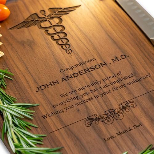 Personalized Doctor Stethoscope Cutting Board