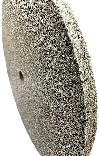 Image of EXL Unitized Wheel, Aluminum Oxide, 6 inch Diameter x 1 /4 inch Wide x 1 /2 inch Arbor, 8A Coarse | 13777 | (Pack of 1)