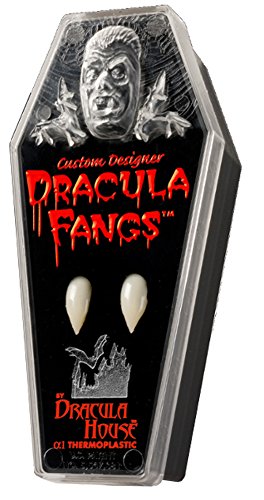 Dracula House Designer Theatre Quality Vampire Dracula Fangs Accessory Large