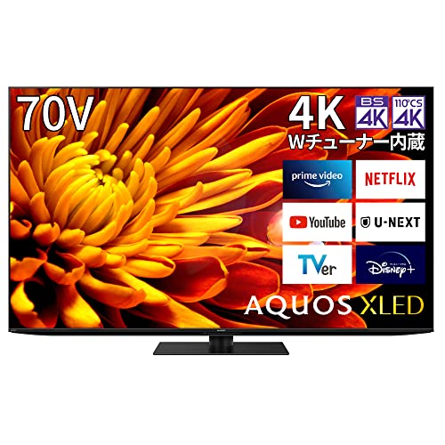 SHARP 4T-C70EP1 70V型4K液晶テレビ 
2023年製　美品 51rIIXw7shL.jpg