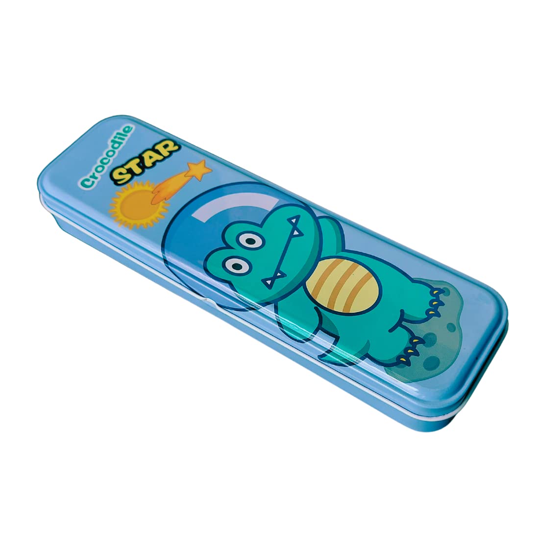 See full amazon price history chart for KARBD Cartoon Metal Pencil Box Hardtop Case 2 Layer Compartment for Boys Girls Kids School Students Travel Stationery Compass Geometry Box for Return Gifts (Crocodile Star Blue, Medium) KARBD Cartoon Metal Pencil Box Hardtop Case 2 Layer Compartment for Boys Girls Kids School Students Travel Stationery Compass Geometry Box for Return Gifts (Crocodile Star Blue, Medium) (B0BGSBFQJ9) Amazon Price History, Amazon Price Tracker
