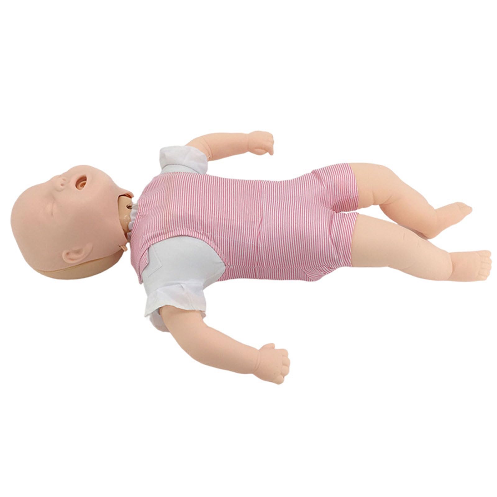 Modello di ostruzione delle vie aeree infantile con pratica CPR Strumento di addestramento per soffocamento del bambino per professionisti della salute e caregiver Materiale didattico sanitario