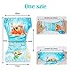 PHOGARY Baby Schwimmwindel für Baby (0-3 Jahre Babysachen), 2 STK. Baby Badehose wiederverwendbarer Badeanzug für 3-10kg, Strand+Wal