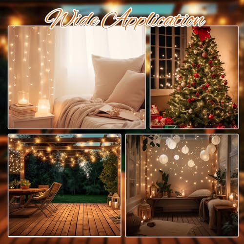 Mudder 60 Count Replacement Christmas Tree Light Bulbs 2.5V 0.425 Watt Replacement Light Bulb Mini Incandescent Wire String Lights Decoration For Prelit Xmas Tree thumb #5