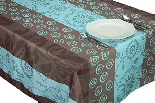 ExclusivoCIR Manteles Blue Garden Estampados Antimanchas Colores Primaverales Decoracion (200 x 150 cm)