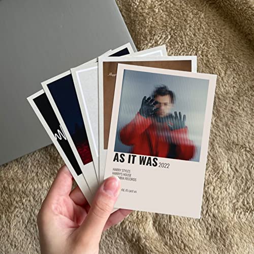 Image of Harry Styles Wall Collage Kit 50 PCS A6 4x6 Inch Posters for Wall | Harry Styles Music Posters | Home Decor | Wall Decor Items | Room Decoration Items for Bedroom | Wall Stickers for Home | Room Decor