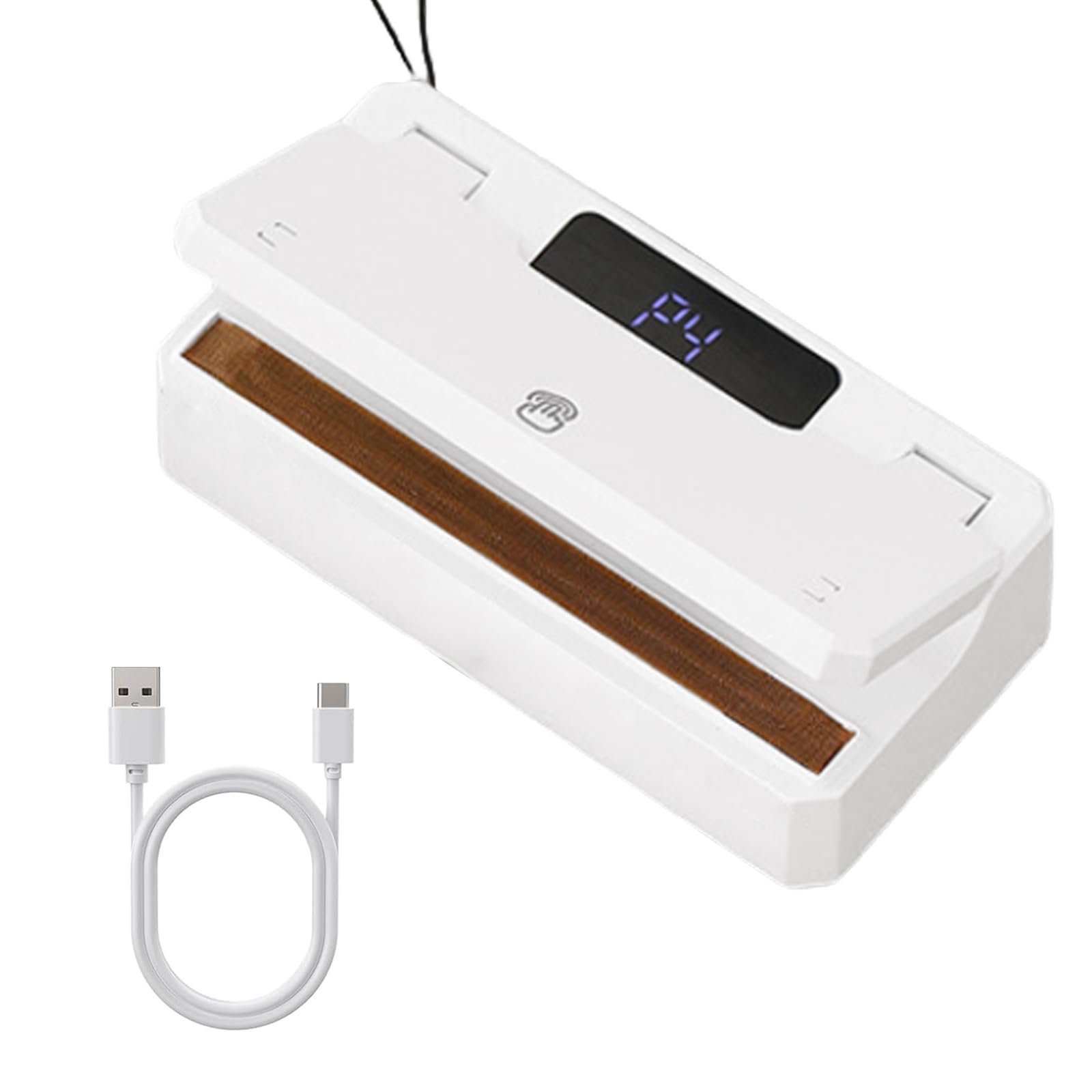 CHENZILIN Multifuntional Chip Bag Sealer with Cutter Bag Resealer Heat Sealing Device ABS Texture Suitable for Home and Travel