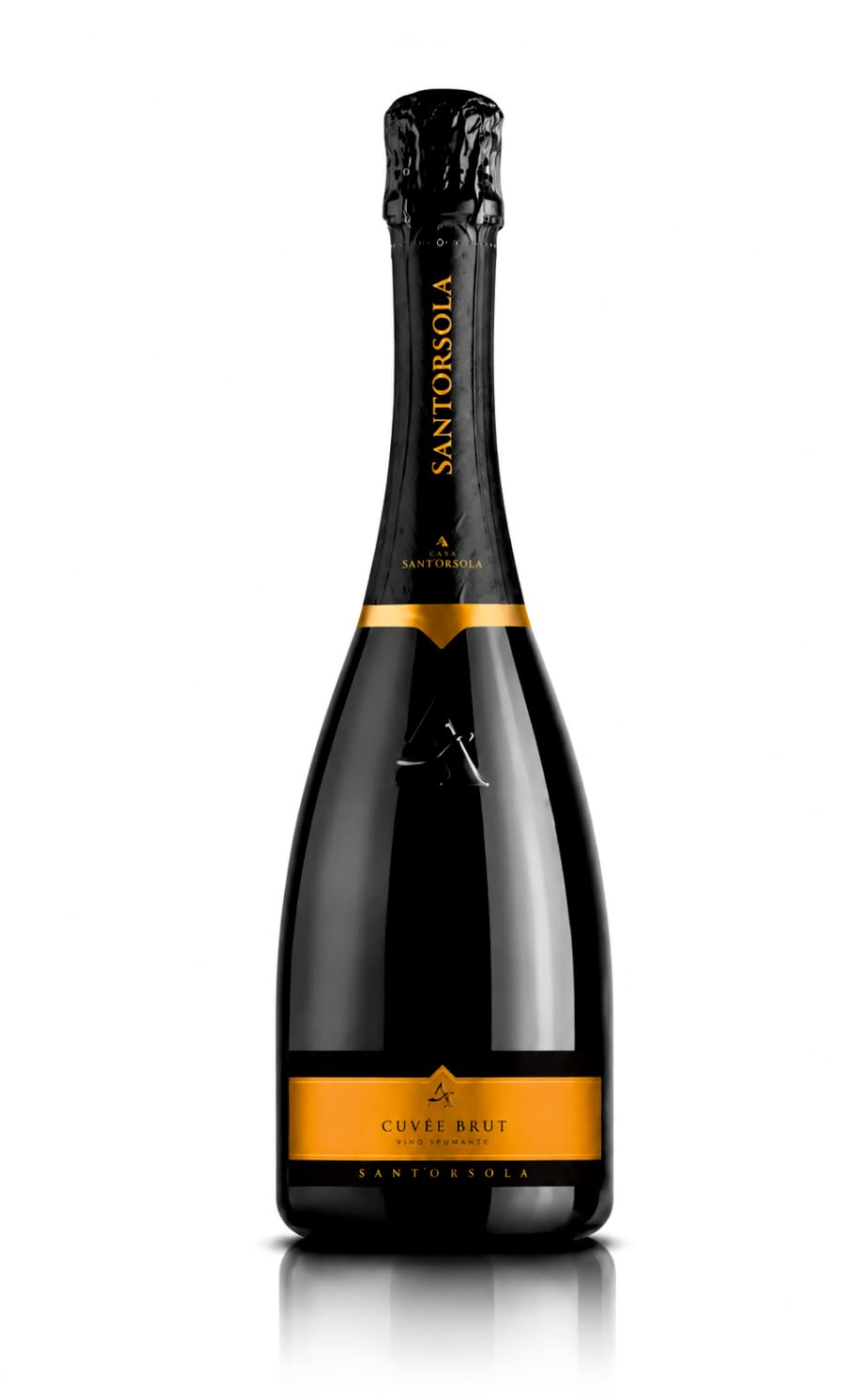 Casa Sant'Orsola - Prosecco D.O.C. Brut Millesimato LX, elaborado con uvas Glera, de sabor seco con notas frutales, 1 botella de 750 ml