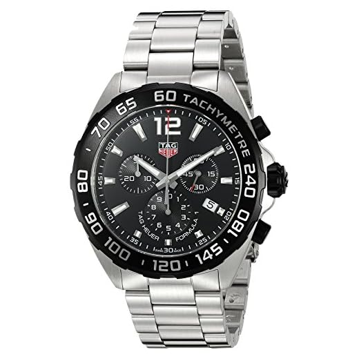 Reloj Tag Heuer Formula 1 de acero, cronógrafo, para hombres, CAZ1010.BA0842