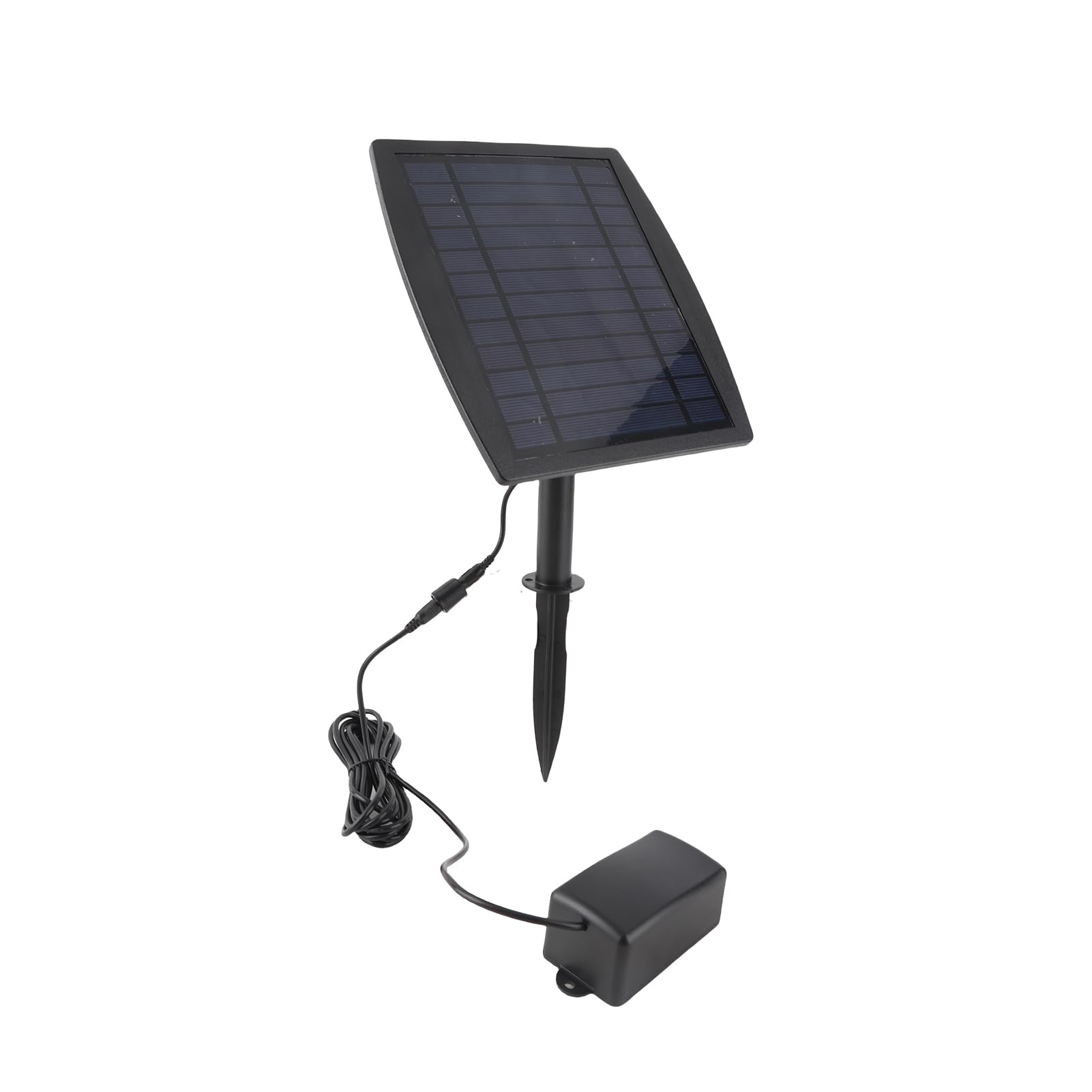 Pompa Ossigeno Solare Modalità Basso Rumore IP64 2200 mAh 2.5W | Aeratore laghetto solare con batteria 1800mAh,3 Modalità,Durata di funzionamento 18–36 ore, per acquario e pesca