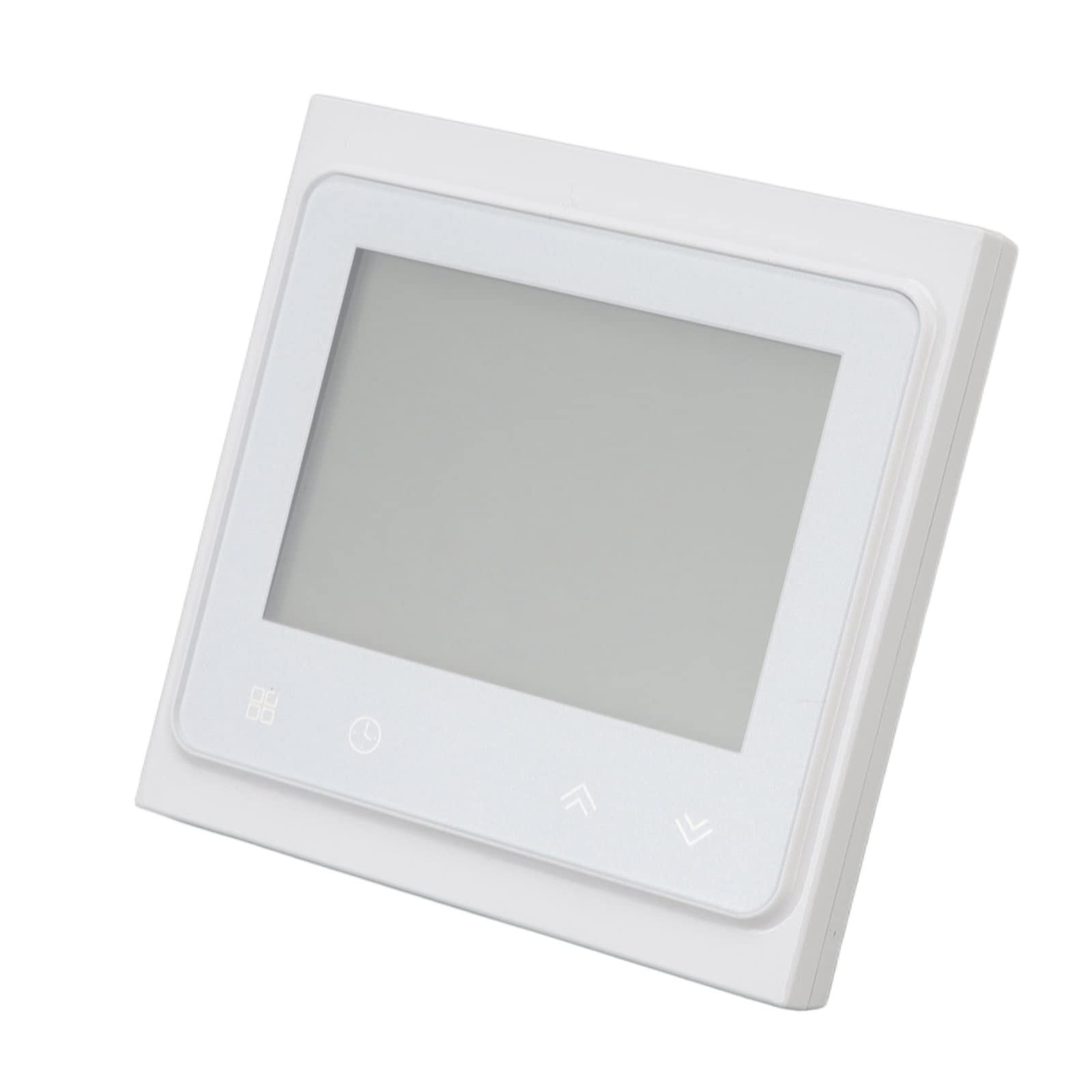 Termostat Cyfrowy, Inteligentny Termostat Cyfrowy AC 95–240 V, Biały, Kontrola za pomocą Aplikacji Bezprzewodowej, Obsługa 50 zaworów. Wysokiej Jakości materiał PP ABS, Piloty i