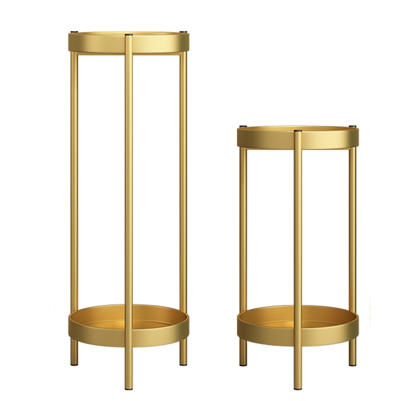 Étagère d'angle en métal pour plantes extérieurs et balcon fleuri