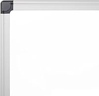 Vista 3 de Realspace™ Pizarra magnética de borrado en seco, 36 x 48 pulgadas, marco plateado