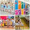 FaCraft Boho Line Up Spots for Classroom Floor - 4... #4