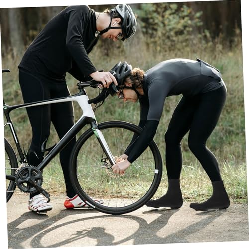 Cobertores reutilizables para zapatos de ciclismo KESYOO - protección impermeable para actividades al aire libre miniatura 3