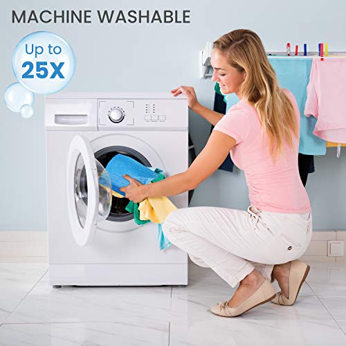 Scrubit Reusable Cleaning Wipes – Cleaning Cloth For Kitchen And Office - Dish Cloths For Washing Dishes - Multi Purpose Cleaning Towels (14 X 24 In) 72 Pack #TOP3