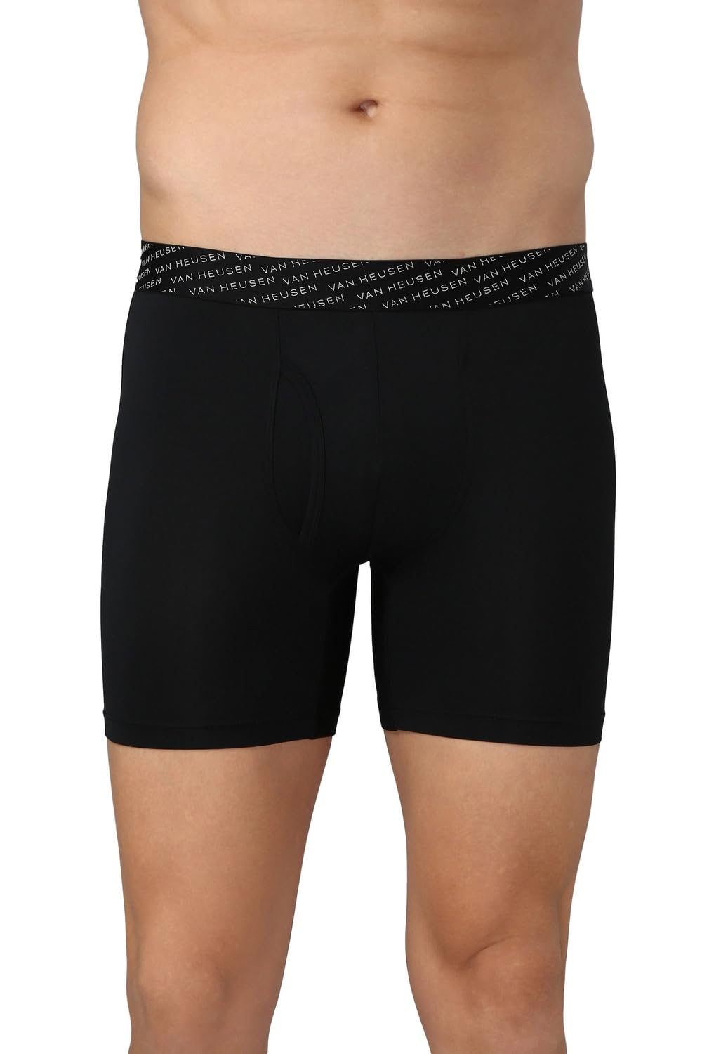 van heusen Men's Nylon Classic Solid Boxer Briefs-picture-15