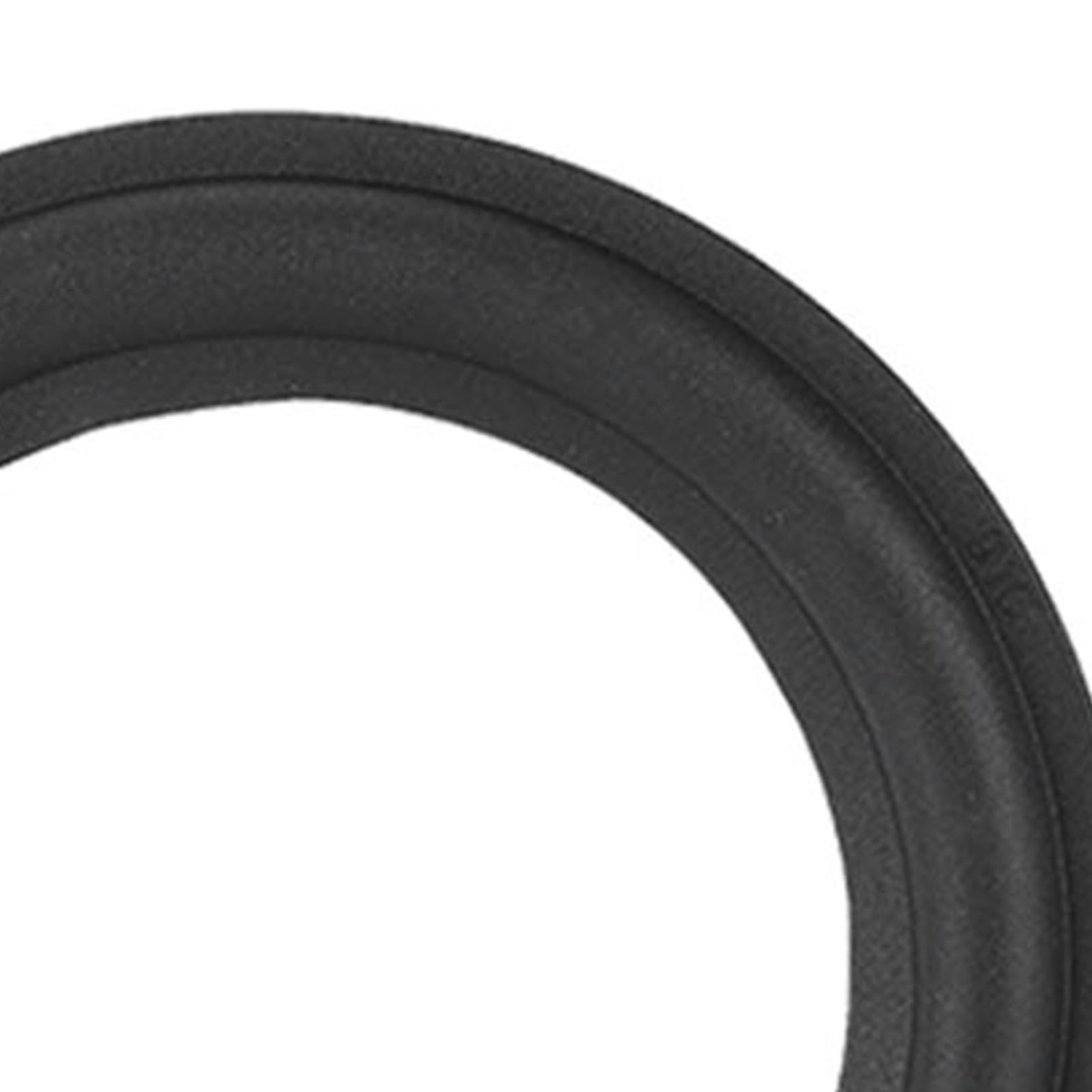 Membrana Riparazione Subwoofer 4 Pollici Bordo Gomma Altoparlante 2 Pezzi Nero Hi Fi Woofer